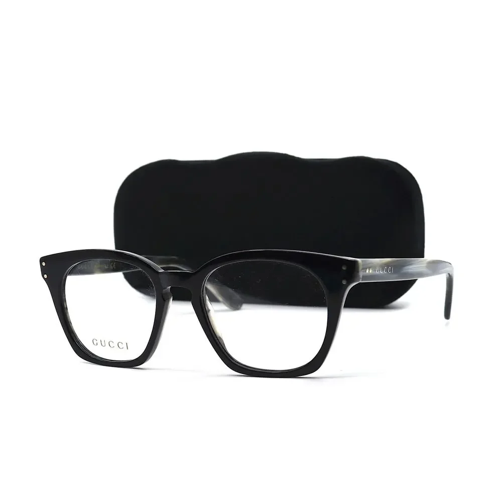 NEW GUCCI GG0572O 009 BLACK/GREY AUTHENTIC EYEGLASSES FRAME
